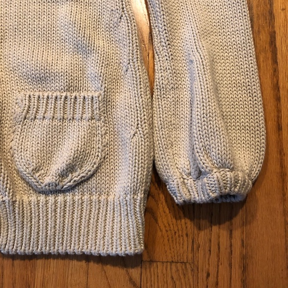 Burberry Bell Sleeve Khaki Cotton Cardigan Sweater - All Year Wear! - Picture 2 of 8